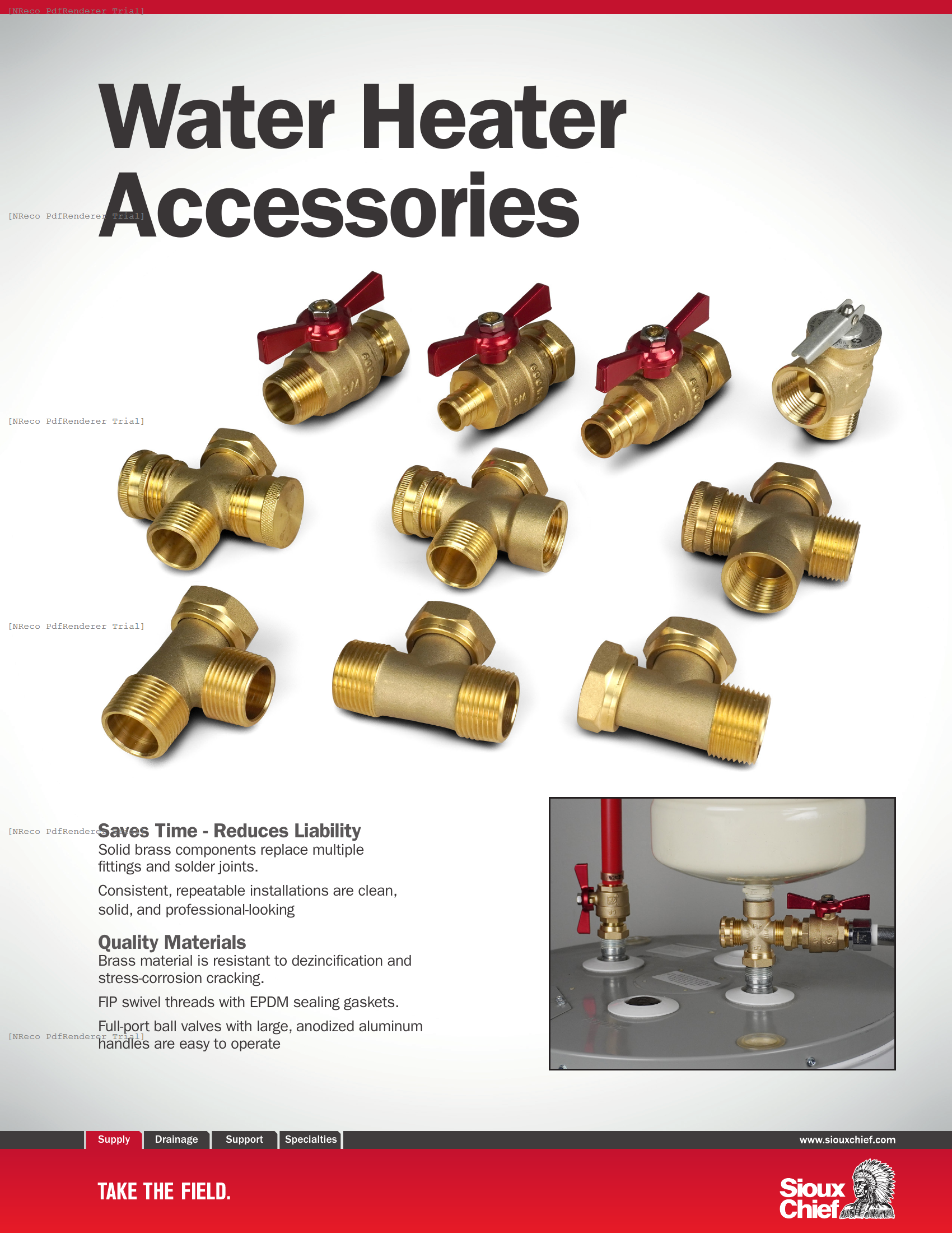 WATER HEATER ACCESSORIES BROCHURE.PDF Brochure Document